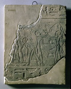 Basrelief af præstinder, der samler druer, 26.-30. dynasti